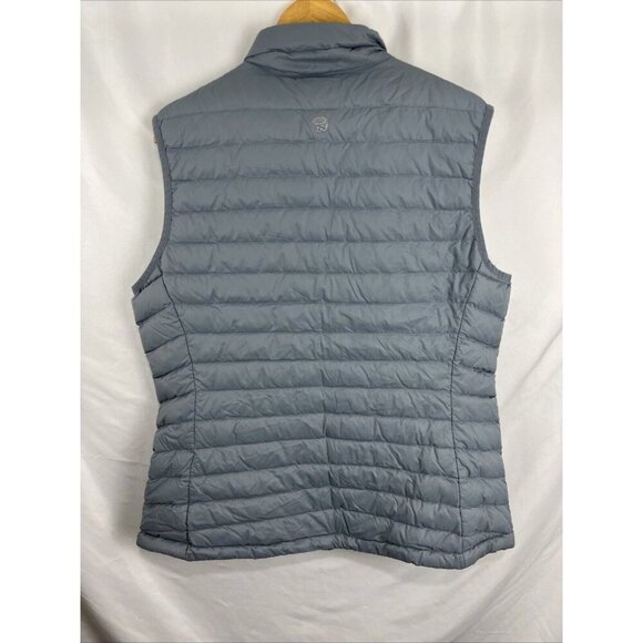 Mountain Hardwear Grey Goosedown Puffer Vest Womens Size XL - Picture 4 of 11